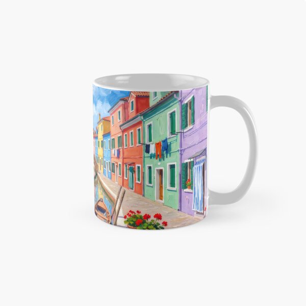 Item preview, Las casas arcoíris de Burano designed and sold by RedPeaStudio.