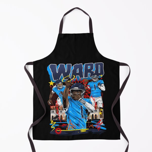 Item preview, Football Player Action Blue Uniform designed and sold by PixiExpert.