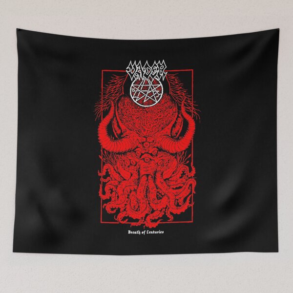 Item preview, Threshold Red Silhouette With Typography designed and sold by ShadeFall.