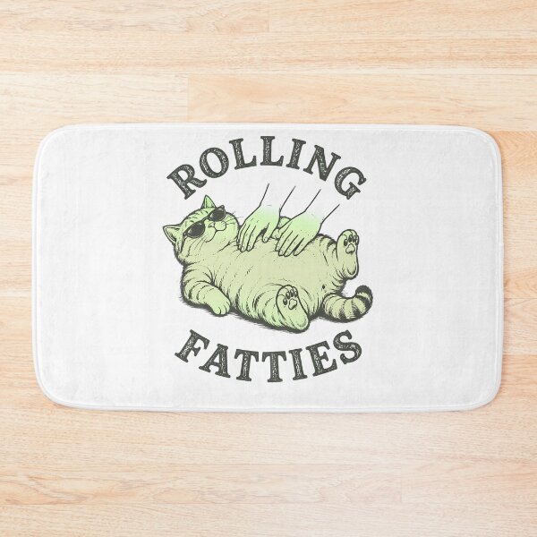 Item preview, Rolling Fatties Funny Cat Petting designed and sold by TypeRiotStudio.