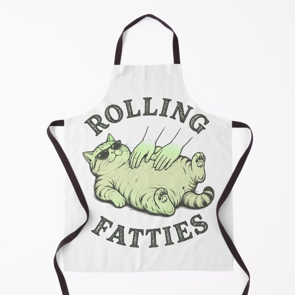 Item preview, Rolling Fatties Funny Cat Petting designed and sold by TypeRiotStudio.