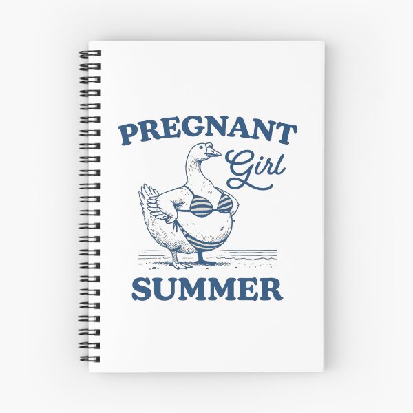 Item preview, Pregnant Girl Summer Shirt – Funny Goose Pregnancy Announcement  designed and sold by roartusa.