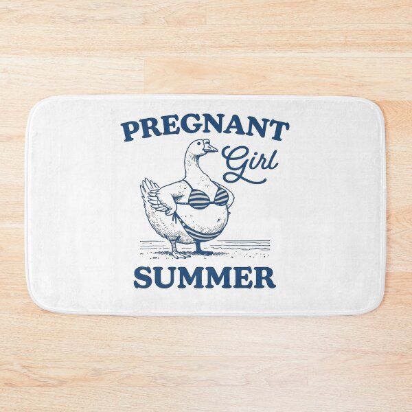 Item preview, Pregnant Girl Summer Shirt – Funny Goose Pregnancy Announcement  designed and sold by roartusa.