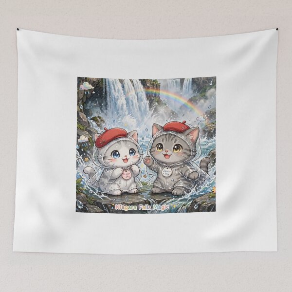 Item preview, Niagara Falls Magic - Freda and Junior Rainbow Adventure designed and sold by MAISON SYLVIE.