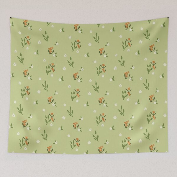 Item preview, Sweet Sprigs - Dainty Autumn Botanical Floral Pattern designed and sold by VenusandMoon.