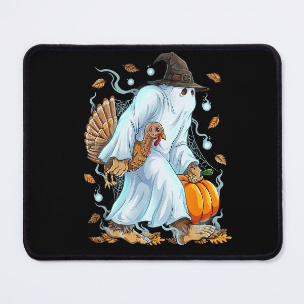 Item preview, Bigfoot Ghost Turkey Pumpkin Halloween Thanksgiving Fall designed and sold by VioletNance.