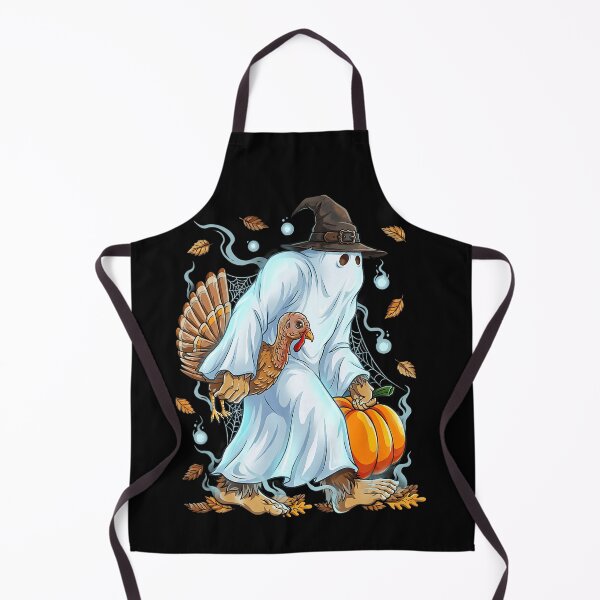 Item preview, Bigfoot Ghost Turkey Pumpkin Halloween Thanksgiving Fall designed and sold by VioletNance.