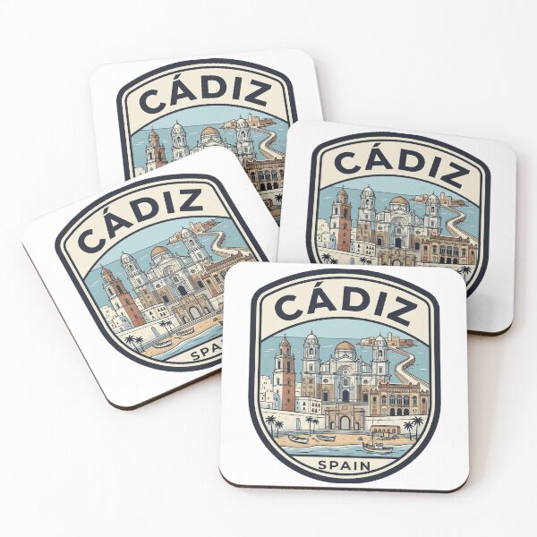 Item preview, Cadiz Spain Vintage Travel Emblem designed and sold by k3rstman1.