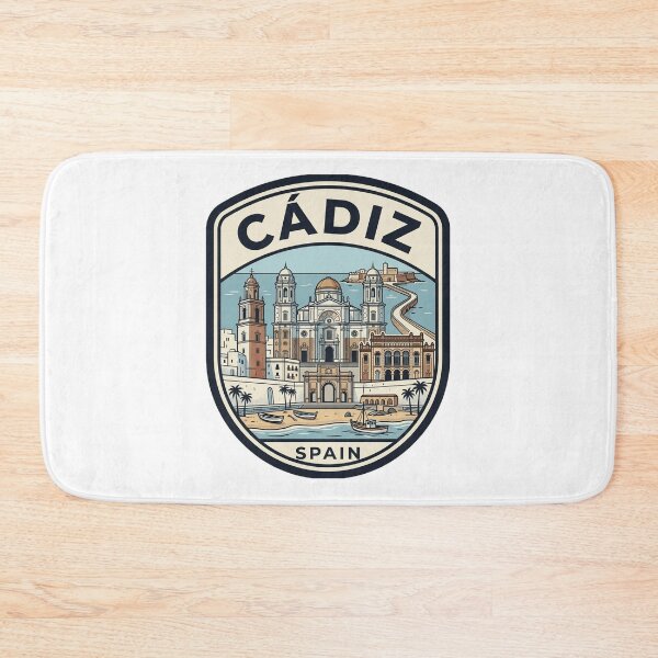 Item preview, Cadiz Spain Vintage Travel Emblem designed and sold by k3rstman1.
