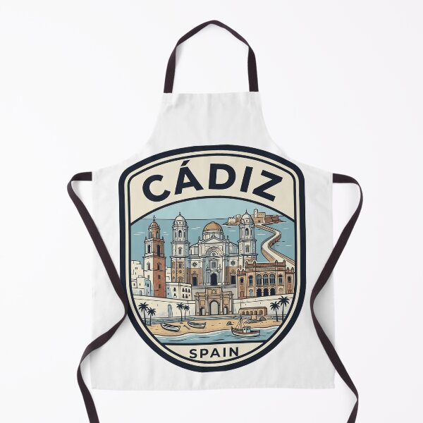 Item preview, Cadiz Spain Vintage Travel Emblem designed and sold by k3rstman1.
