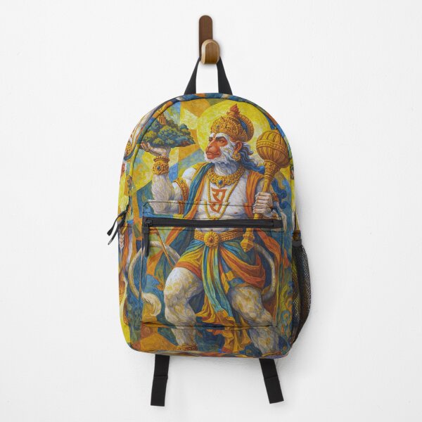 Item preview, Hanuman Spirit of Courage Painting - Hindu deity of Sacred Strength. designed and sold by GalleryKauffeld.