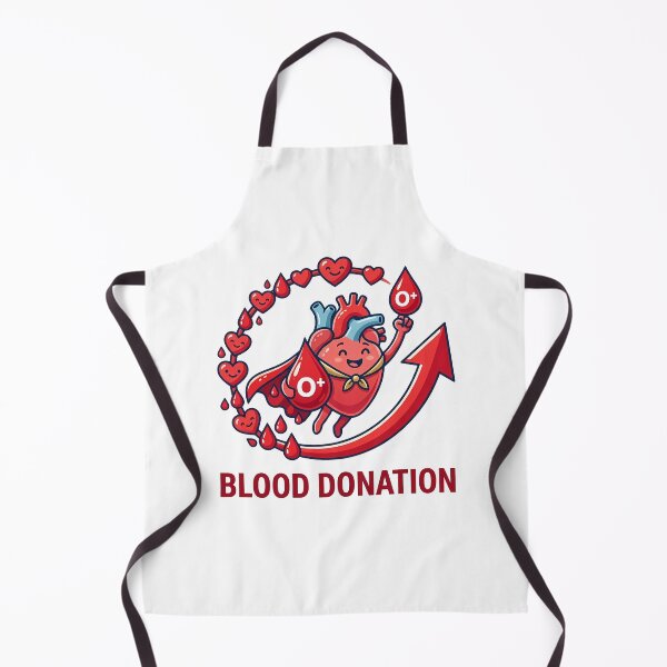 Item preview, Superhero Heart Blood Donation Hero Donor designed and sold by ookiArt.