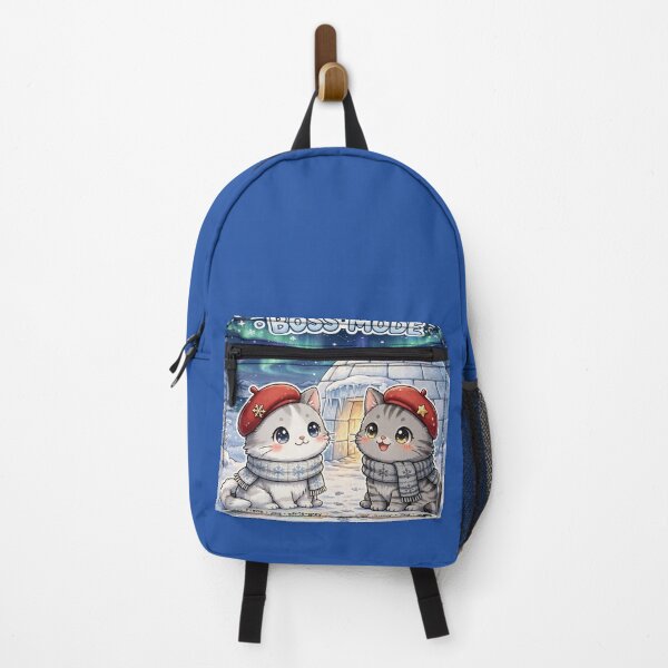 Item preview, Aurora Borealis BOSS MODE - Freda and Junior Winter Arctic designed and sold by MAISON SYLVIE.