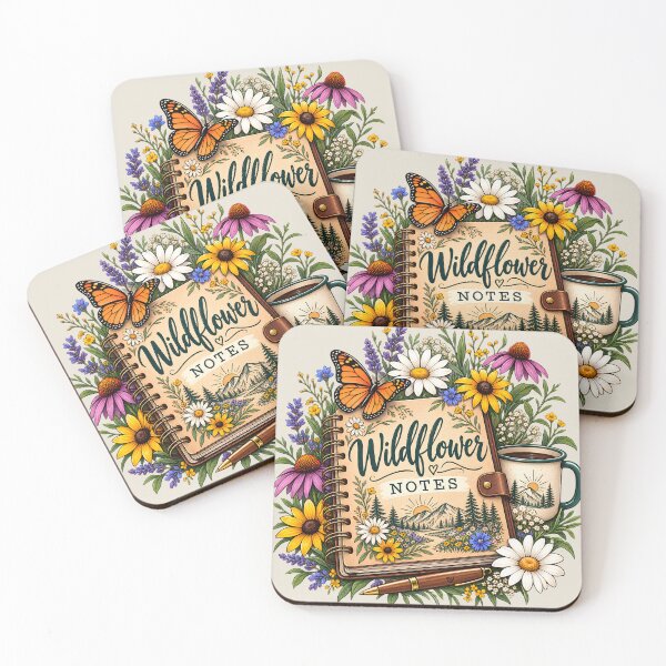 Item preview, Wildflower Notes – Botanical Nature Journal Aesthetic designed and sold by FindYouByZ.