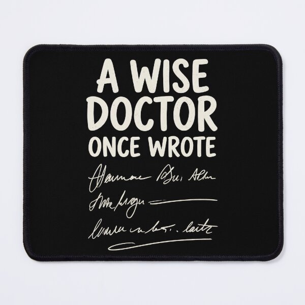 Item preview, A Wise Doctor Once Wrote designed and sold by dudelinart.