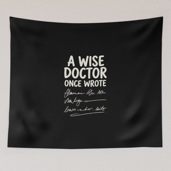 Item preview, A Wise Doctor Once Wrote designed and sold by dudelinart.