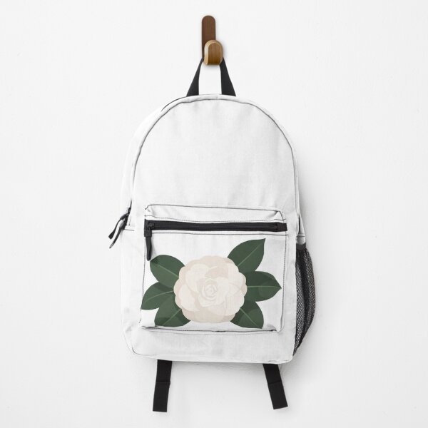 Item preview, Minimalist White Camellia Floral - Elegant Dark Botanical Art designed and sold by Dzblack.