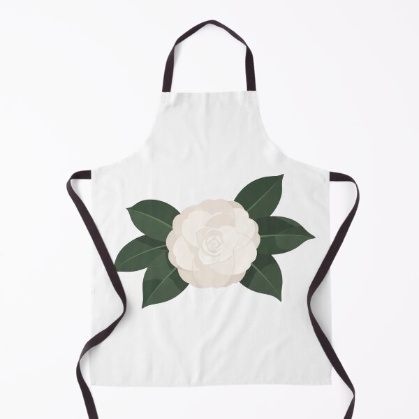 Item preview, Minimalist White Camellia Floral - Elegant Dark Botanical Art designed and sold by Dzblack.