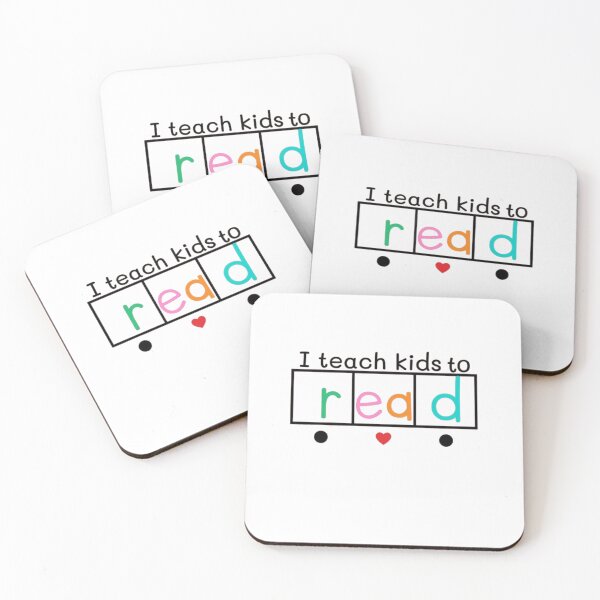 Item preview, I Teach Kids to Read – Funny Reading Teacher  designed and sold by roartusa.