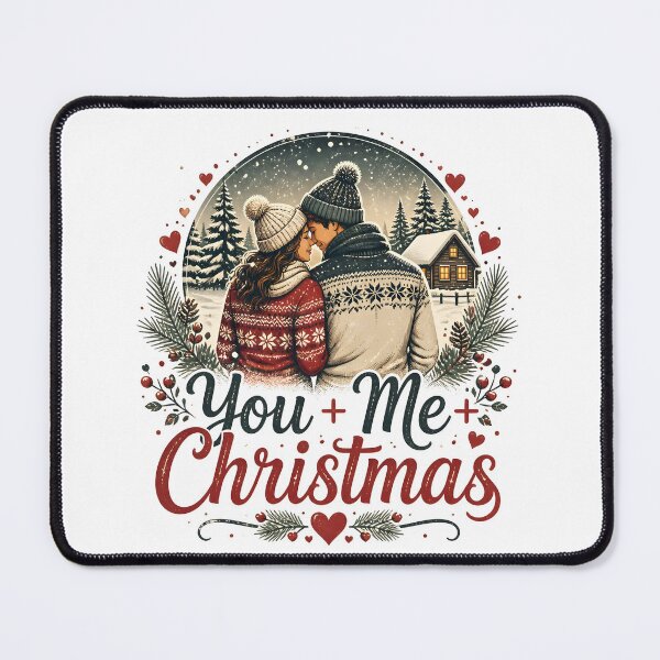 Item preview, You + Me + Christmas designed and sold by LiviuGligoros.
