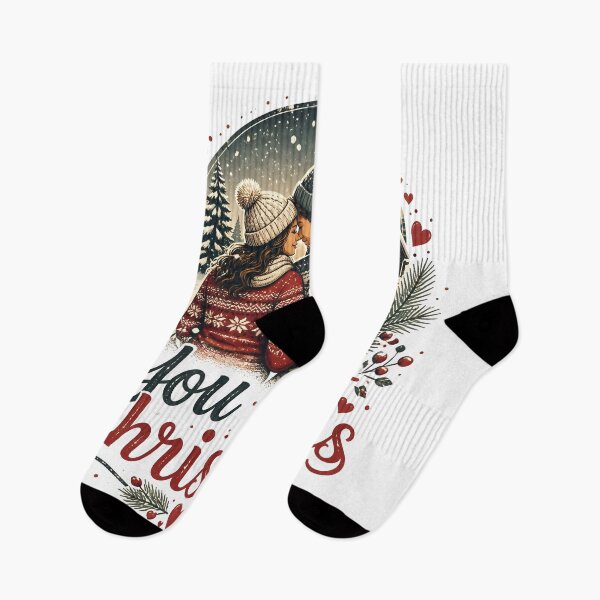 Item preview, You + Me + Christmas designed and sold by LiviuGligoros.