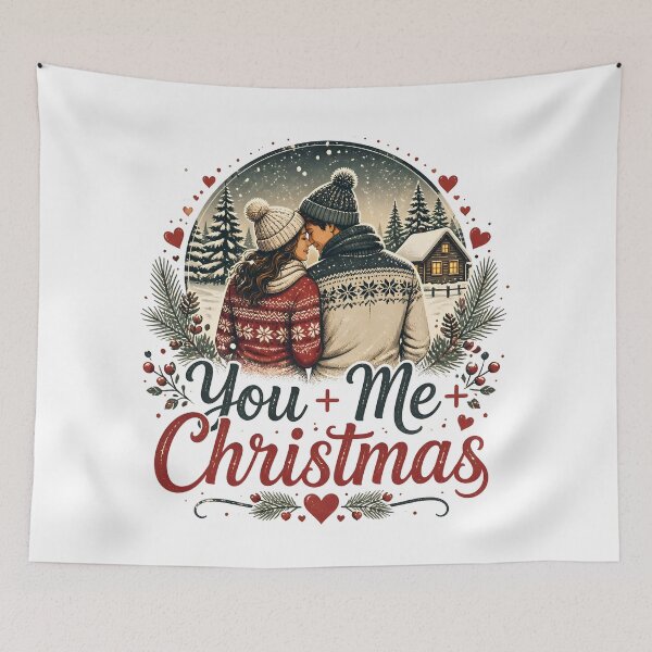 Item preview, You + Me + Christmas designed and sold by LiviuGligoros.