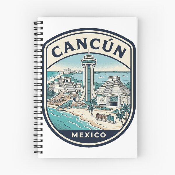 Item preview, Cancun Mexico Travel Badge Vintage Souvenir designed and sold by k3rstman1.