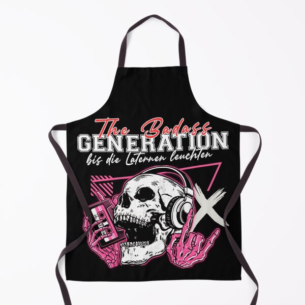 Item preview, Badass Generation Skull with Cassette - Until the Lanterns Shine Retro 80s 90s designed and sold by Jawoahl.