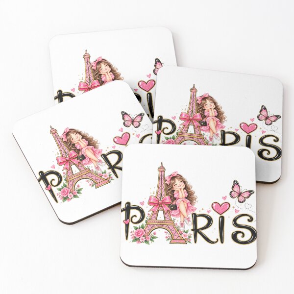 Item preview, Paris Dreams Pink Eiffel Tower designed and sold by Reshmakhan.