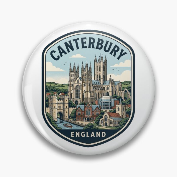 Item preview, Canterbury England Vintage Travel Badge designed and sold by k3rstman1.