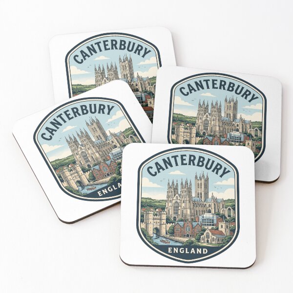 Item preview, Canterbury England Vintage Travel Badge designed and sold by k3rstman1.