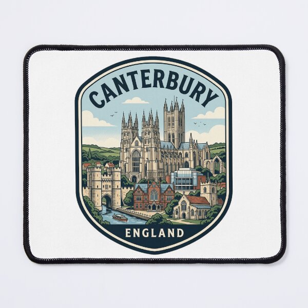 Item preview, Canterbury England Vintage Travel Badge designed and sold by k3rstman1.