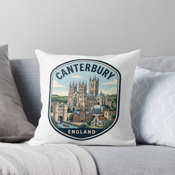 Item preview, Canterbury England Vintage Travel Badge designed and sold by k3rstman1.