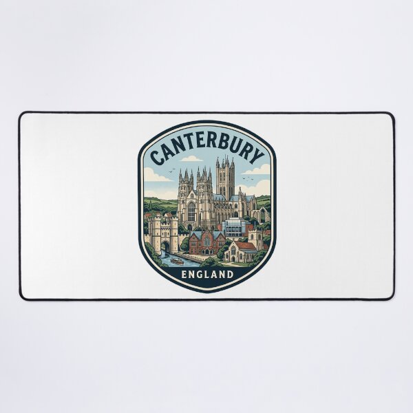 Item preview, Canterbury England Vintage Travel Badge designed and sold by k3rstman1.