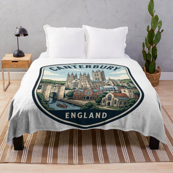 Item preview, Canterbury England Vintage Travel Badge designed and sold by k3rstman1.