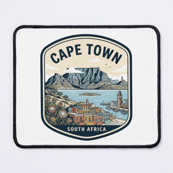 Item preview, Cape Town South Africa Vintage Travel Badge designed and sold by k3rstman1.