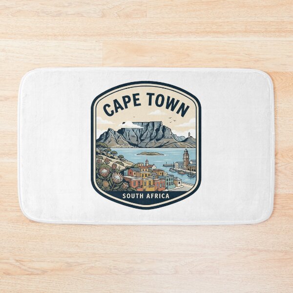Item preview, Cape Town South Africa Vintage Travel Badge designed and sold by k3rstman1.