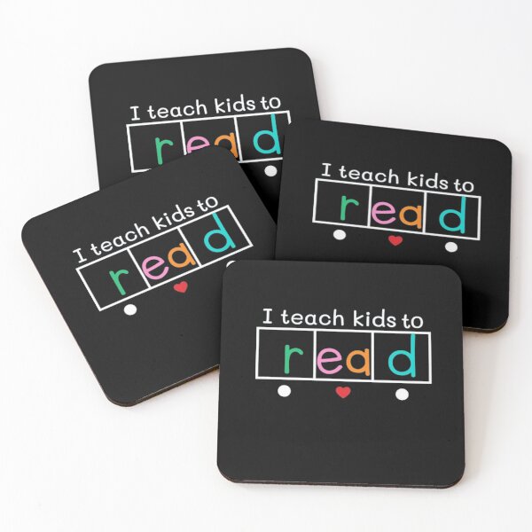 Item preview, I Teach Kids to Read – Funny Reading Teacher  designed and sold by roartusa.