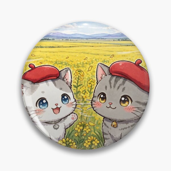 Item preview, Canola Field BOSS MODE - Freda and Junior in Canadian Spring designed and sold by MAISON SYLVIE.