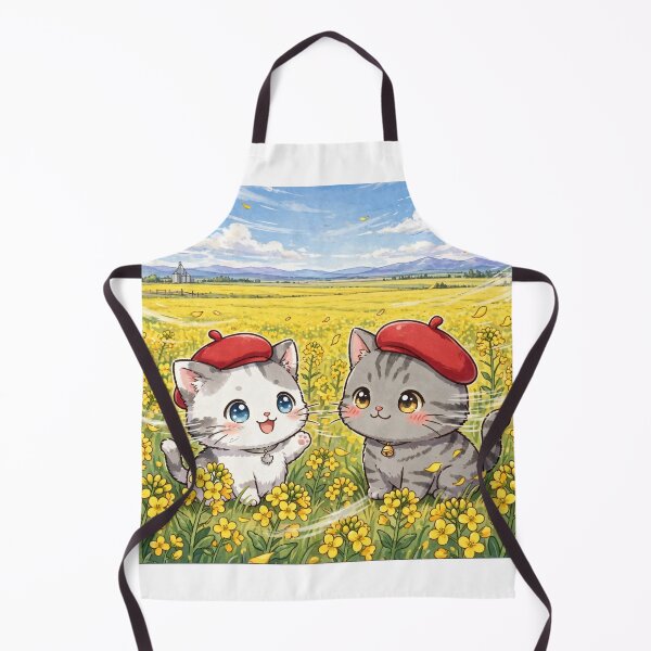 Item preview, Canola Field BOSS MODE - Freda and Junior in Canadian Spring designed and sold by MAISON SYLVIE.