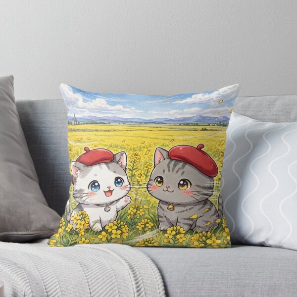Item preview, Canola Field BOSS MODE - Freda and Junior in Canadian Spring designed and sold by MAISON SYLVIE.
