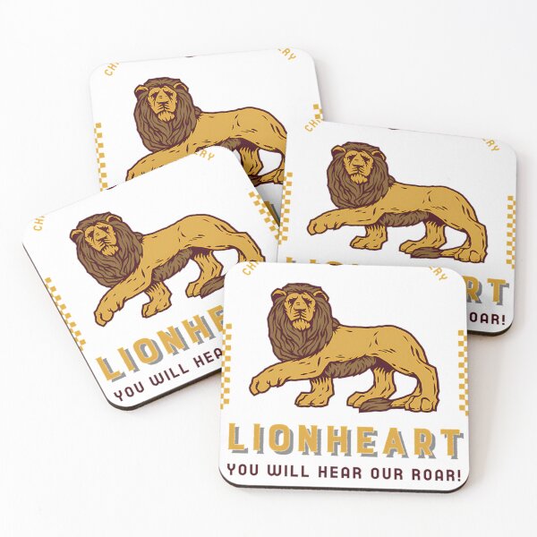 Item preview, Lion Heart You Will Hear Our Roar Design designed and sold by StudioGothics.