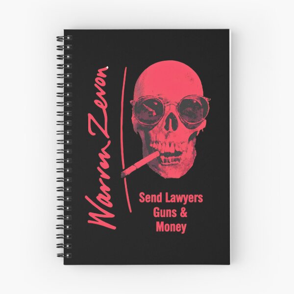 Item preview, Warren Zevon Send Lawyers Guns Money Skull designed and sold by GWARTUKSTORE.