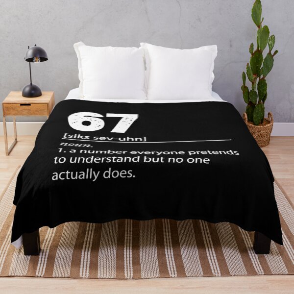 Item preview, 67 Sixty Seven Number 67 Meme Six Seven Definition Meme designed and sold by farhanhafeez.