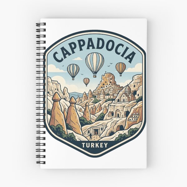 Item preview, Cappadocia Turkey Hot Air Balloon Travel Badge designed and sold by k3rstman1.