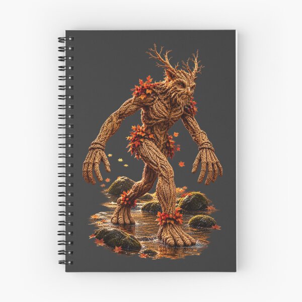 Item preview, Autumn Forest Guardian Crossing the Stream designed and sold by JUTElCONIC.