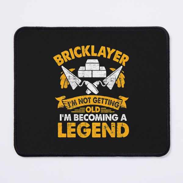 Item preview, Bricklayer Legend Old Not Becoming Humor Craft designed and sold by Mailinh123.