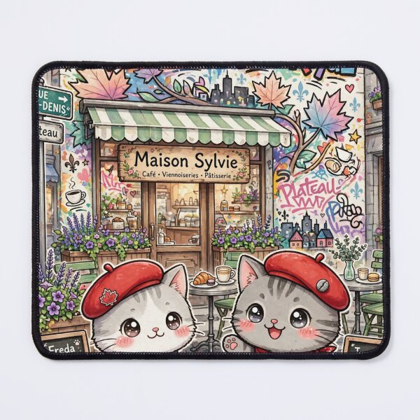 Item preview, Plateau-Mont-Royal Café - Freda and Junior at Maison Sylvie designed and sold by MAISON SYLVIE.