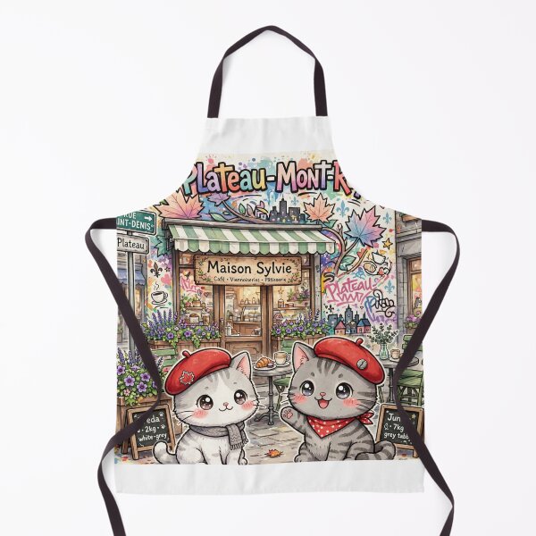 Item preview, Plateau-Mont-Royal Café - Freda and Junior at Maison Sylvie designed and sold by MAISON SYLVIE.