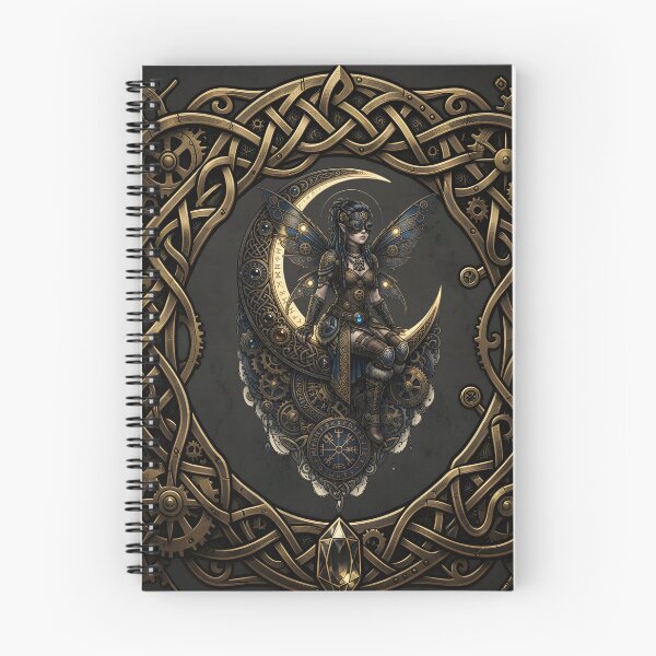 Item preview, Luna's Clockwork Enchantress – Steampunk Fairy Guardian designed and sold by nicky2342.